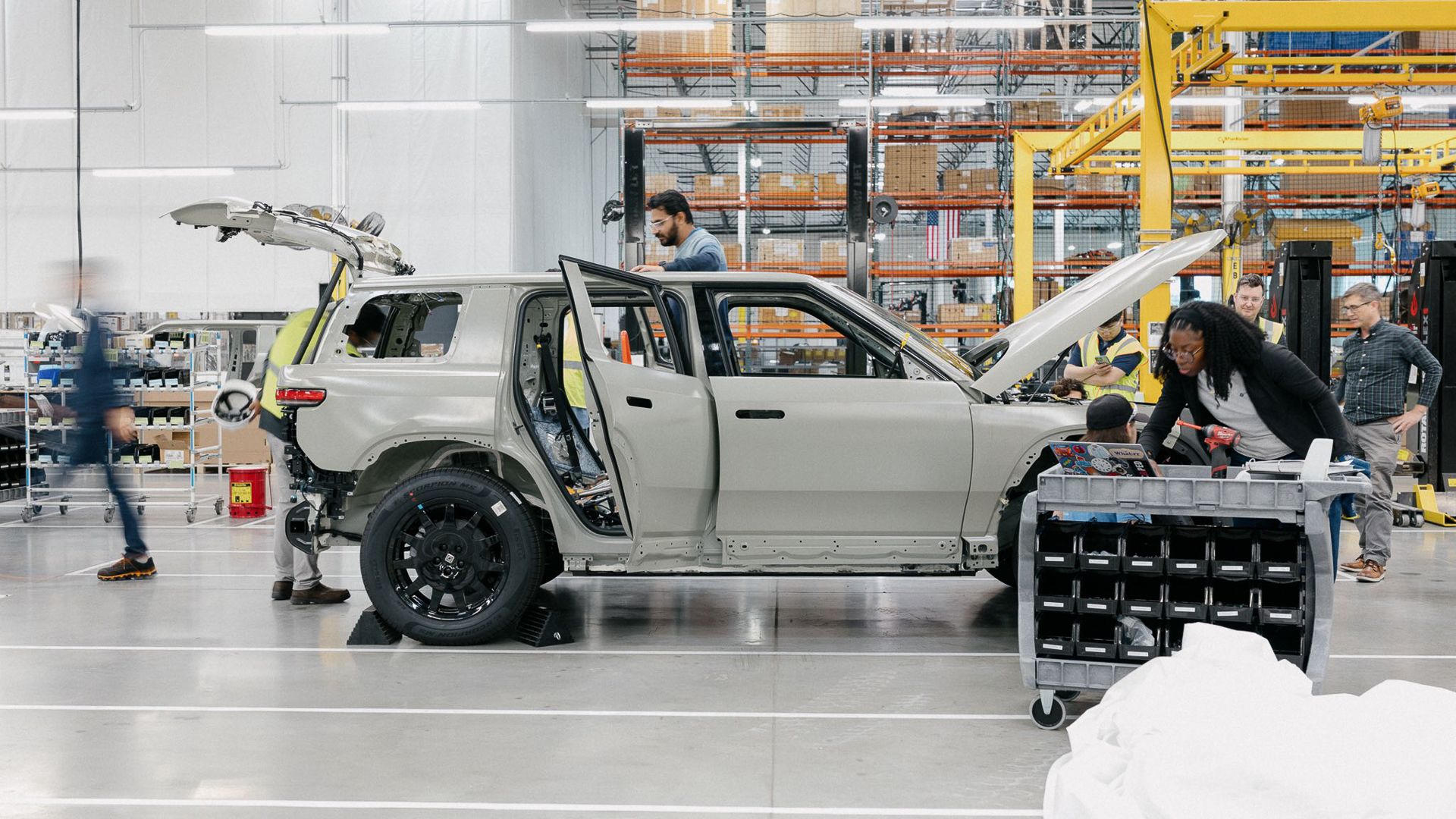 2026 Rivian R2. Validation Build. R.J. Scaringe-1