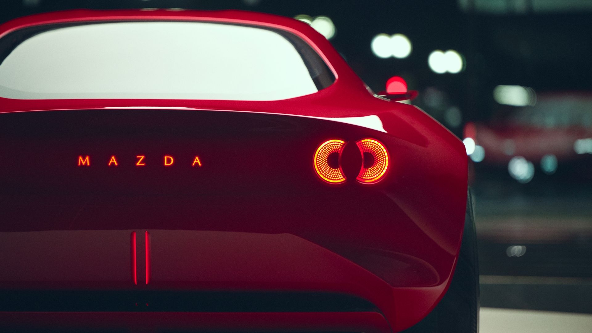 Mazda Iconic SP Concept taillight details